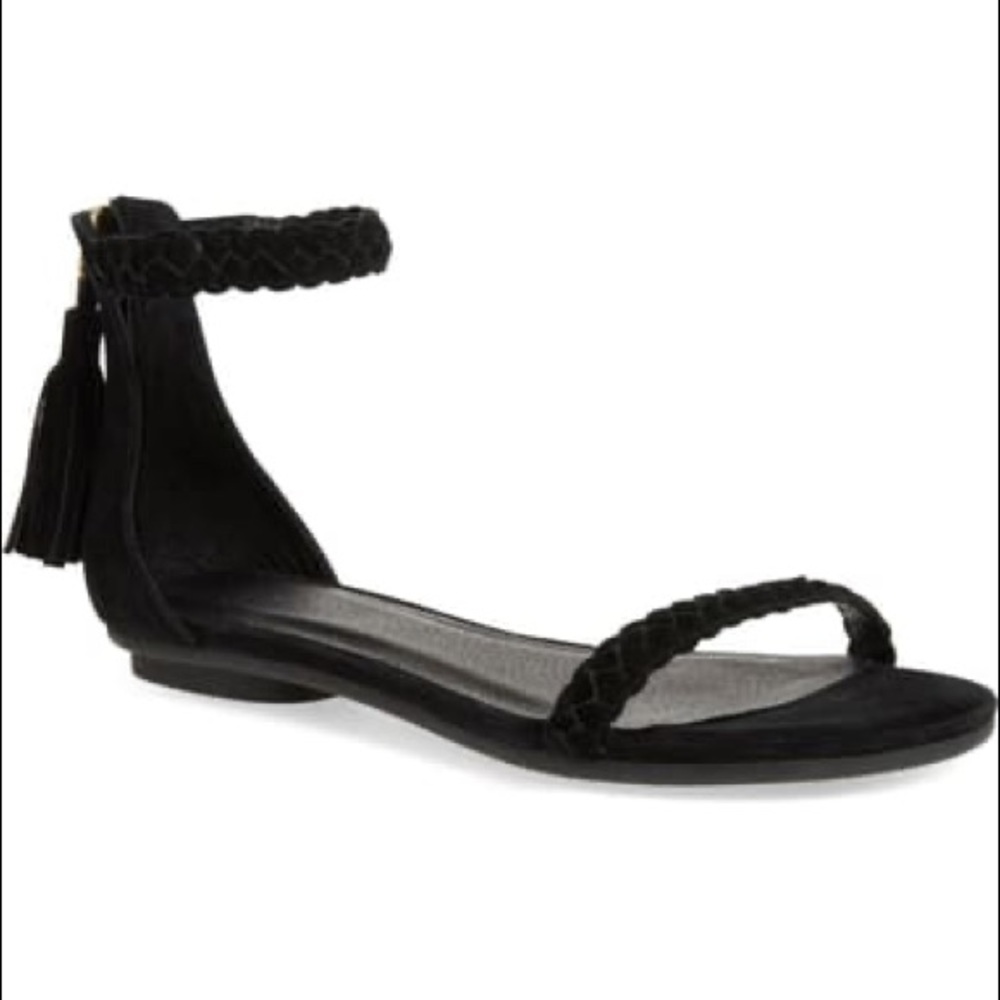 Joie Amina bare braided tassel sandals